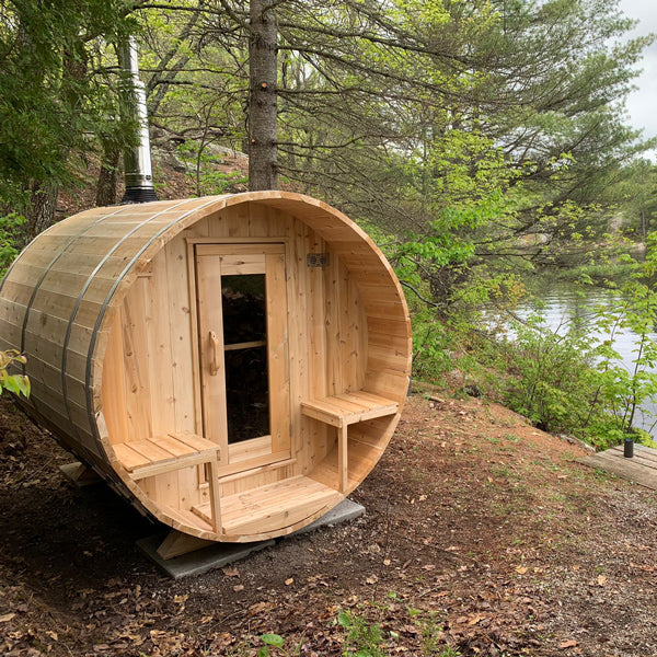 
Dundalk CT Serenity 5-Person Barrel Sauna