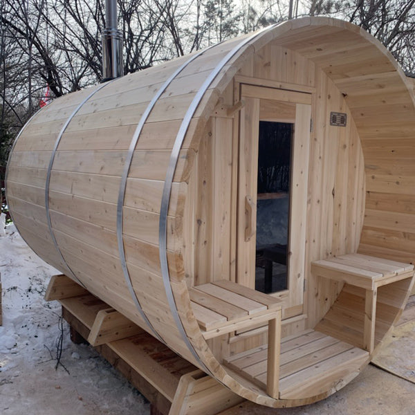 
Dundalk CT Serenity 5-Person Barrel Sauna
