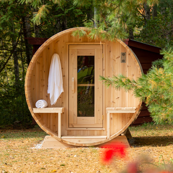 
Dundalk CT Serenity 5-Person Barrel Sauna