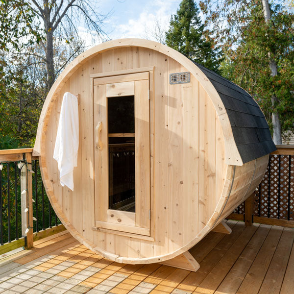 
Dundalk CT Harmony 4-Person Barrel Sauna