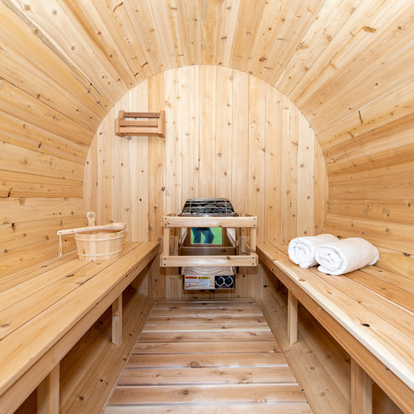 
Dundalk CT Harmony 4-Person Barrel Sauna