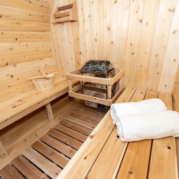 
Dundalk CT Harmony 4-Person Barrel Sauna