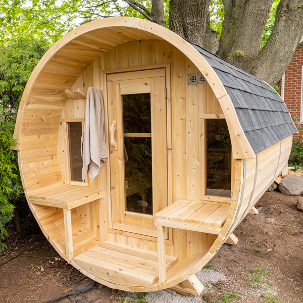 
Dundalk CT Tranquility 6-Person Barrel Sauna