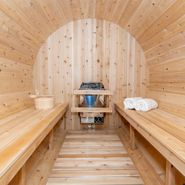 
Dundalk CT Tranquility 6-Person Barrel Sauna