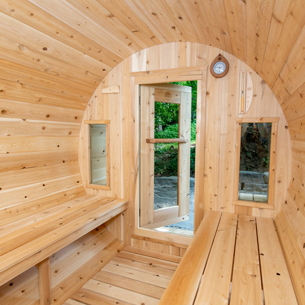 
Dundalk CT Tranquility 6-Person Barrel Sauna