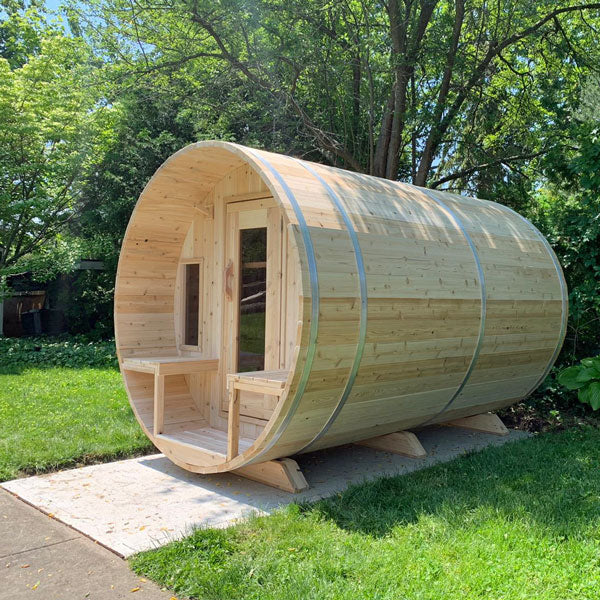 
Dundalk CT Tranquility 6-Person Barrel Sauna