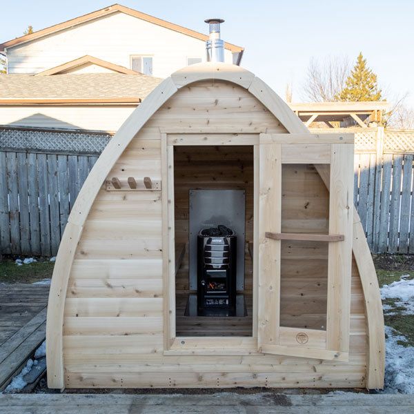 
Dundalk CT MiniPOD 4-Person Outdoor Sauna
