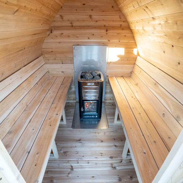 
Dundalk CT MiniPOD 4-Person Outdoor Sauna