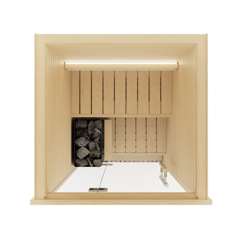 Auroom Cala Glass Mini Sauna (Aspen)