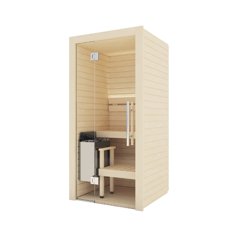 Auroom Cala Glass Mini Sauna (Aspen)
