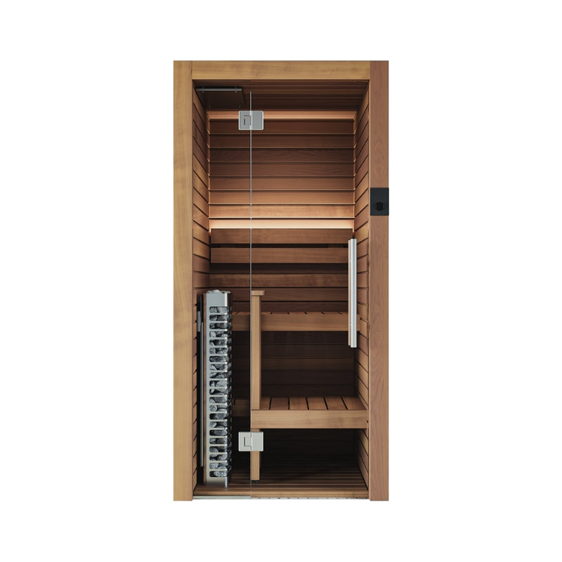 Auroom Cala Glass Mini Sauna (Thermo-Aspen)
