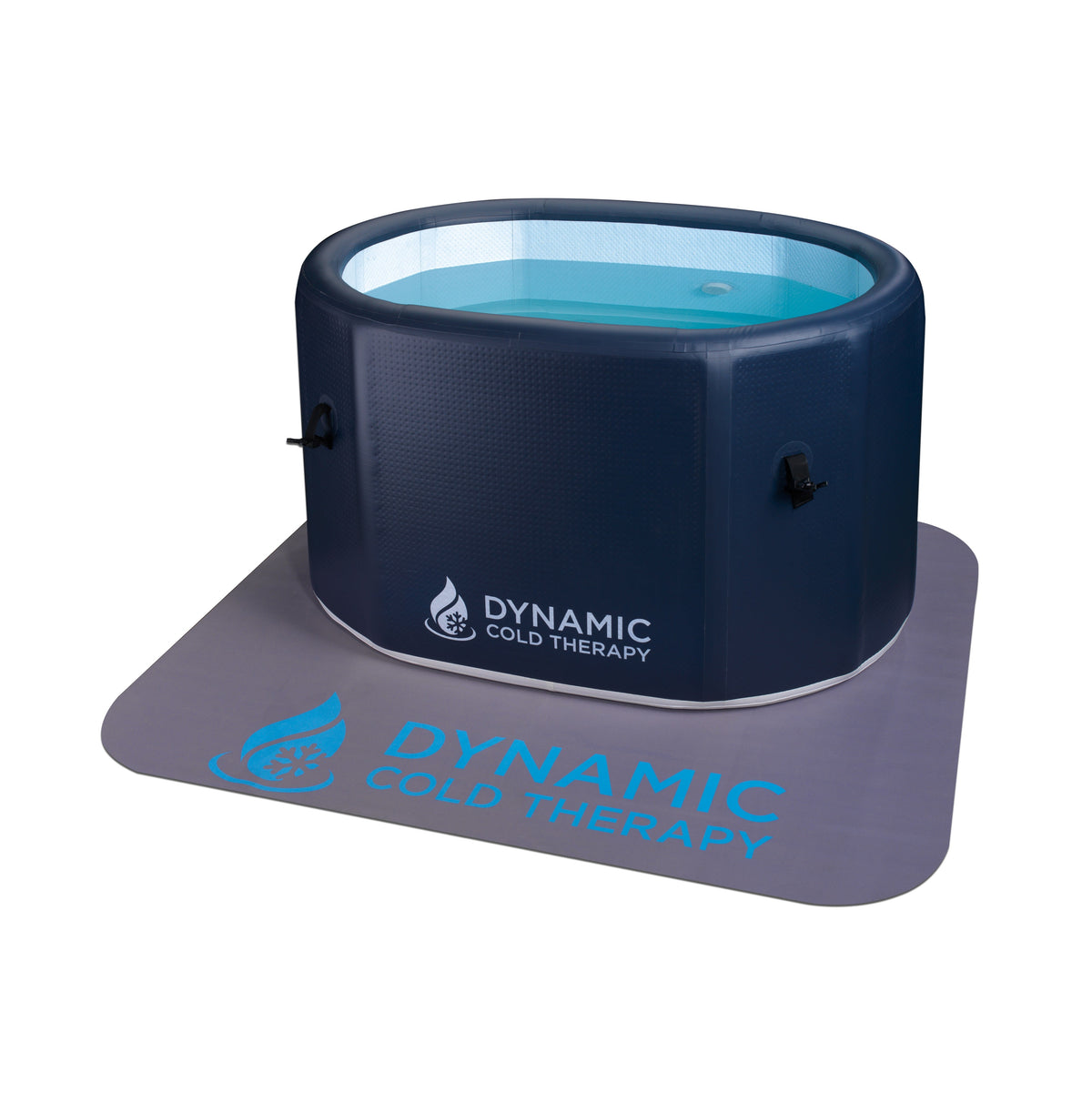 Golden Designs Dynamic Cold Therapy Inflatable Spa Cold Tub with Chiller (Oval)-Hot and Cold Tub-Golden Designs-Nordica Sauna