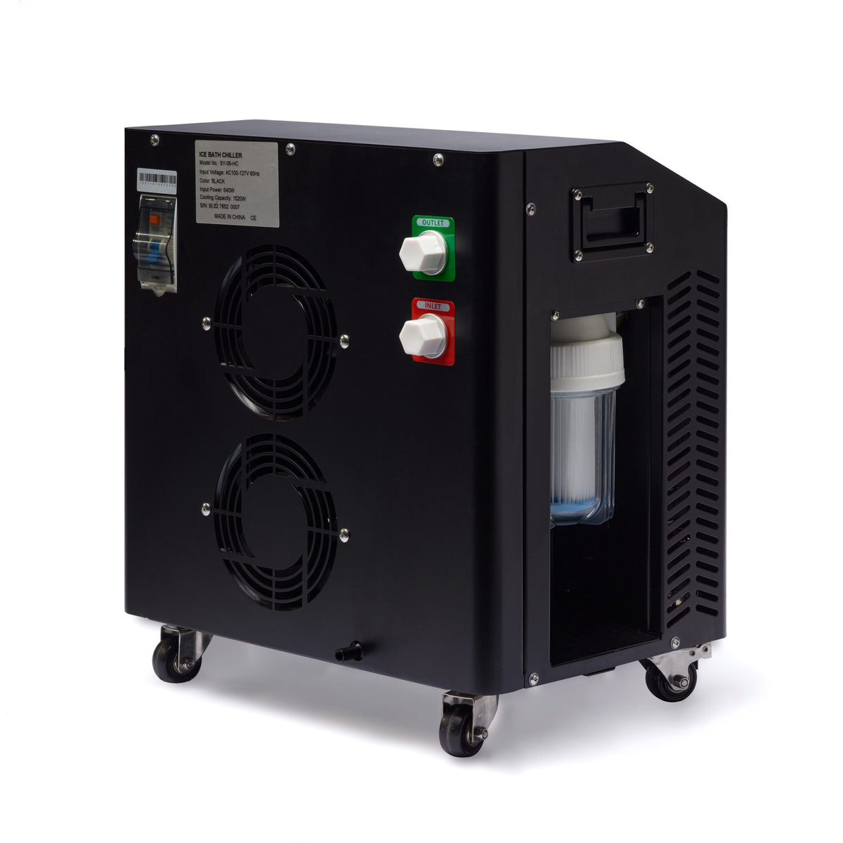 Golden Designs Dynamic Cold Therapy - 0.6 HP Cold/Heat System with WIFI APP - Titanium-Chiller-Golden Designs-Nordica Sauna