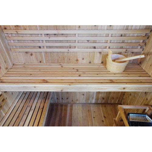 Sunray Hampton 3-Person Indoor Traditional Sauna with 4.5kW Harvia Heater-Sunray-Nordica Sauna