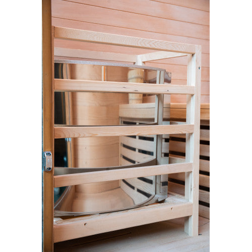 Sunray Bristow 2-Person Outdoor Traditional Sauna with Window-Sauna-Sunray-Nordica Sauna
