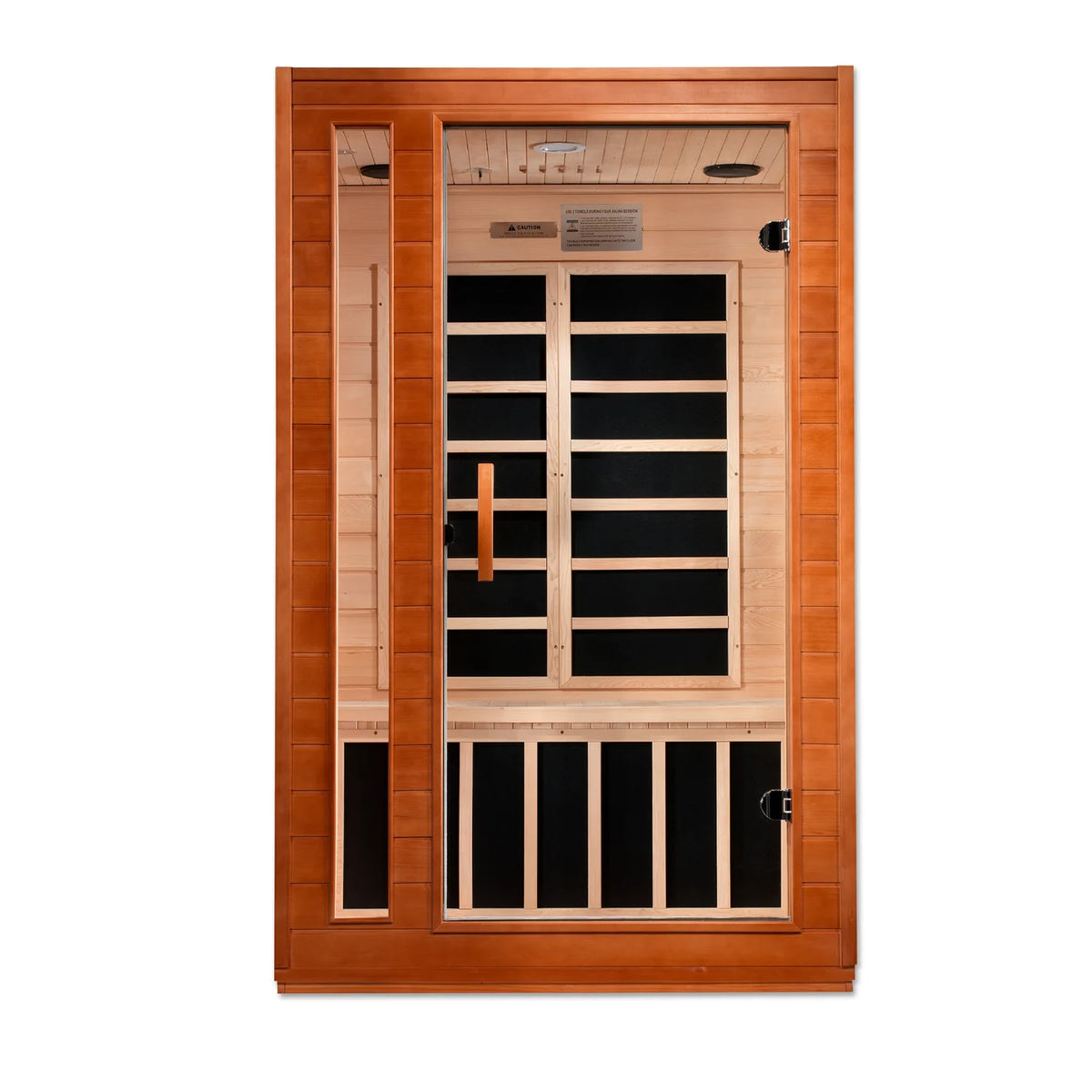 
Golden Designs Dynamic Cardoba 2-Person Low EMF FAR Infrared Sauna | DYN-6203-01