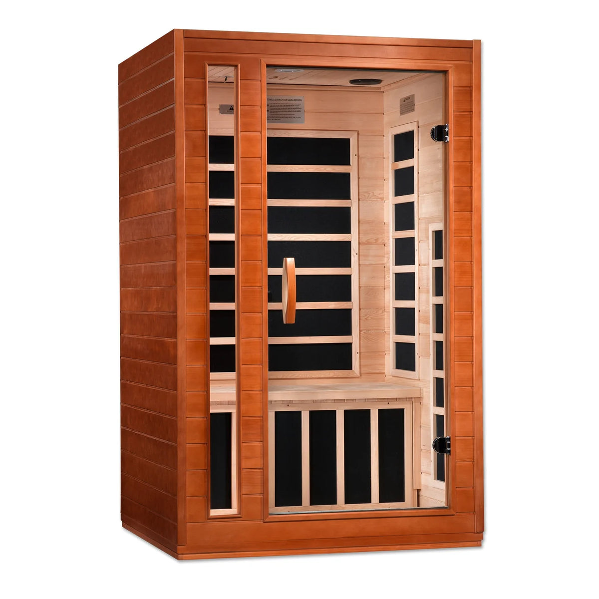 
Golden Designs Dynamic Cardoba 2-Person Low EMF FAR Infrared Sauna | DYN-6203-01