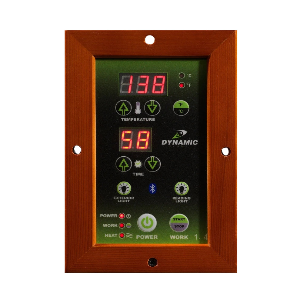 Golden Designs Vittoria Elite 2 Person Ultra Low EMF Infrared Sauna | DYN-6220-01 Elite