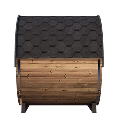SaunaLife Model EE8G ERGO Series Sauna Barrel 79"L x 91"H (Diameter) Glass Front-Sauna-SaunaLife-Nordica Sauna