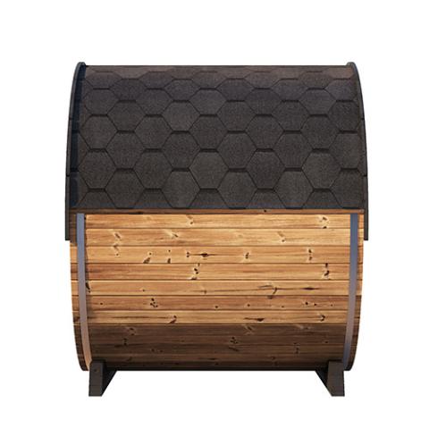 SaunaLife Model EE8G ERGO Series Sauna Barrel 79"L x 91"H (Diameter) Glass Front-Sauna-SaunaLife-Nordica Sauna