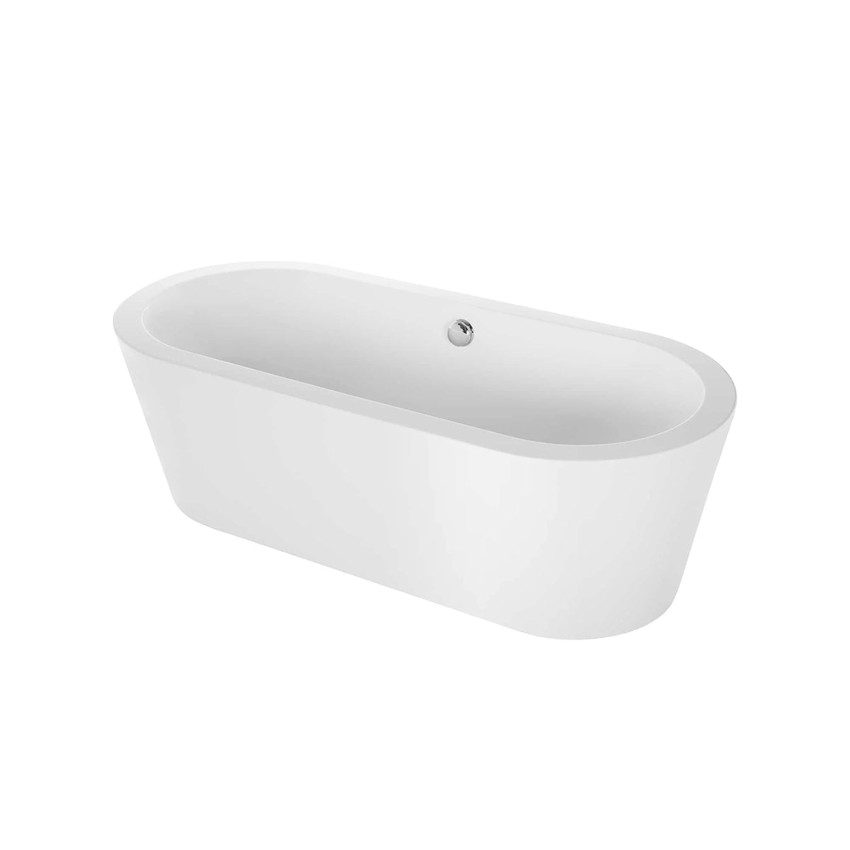 Empava 59 in. Freestanding Soaking Bathtub | EMPV-59FT1505-Feestanding bathtub-Empava-Nordica Sauna