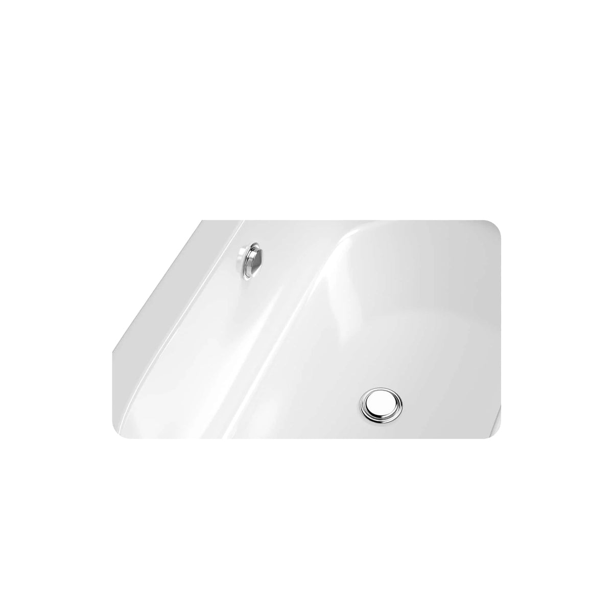 Empava 59 in. Freestanding Soaking Bathtub | EMPV-59FT1505-Feestanding bathtub-Empava-Nordica Sauna