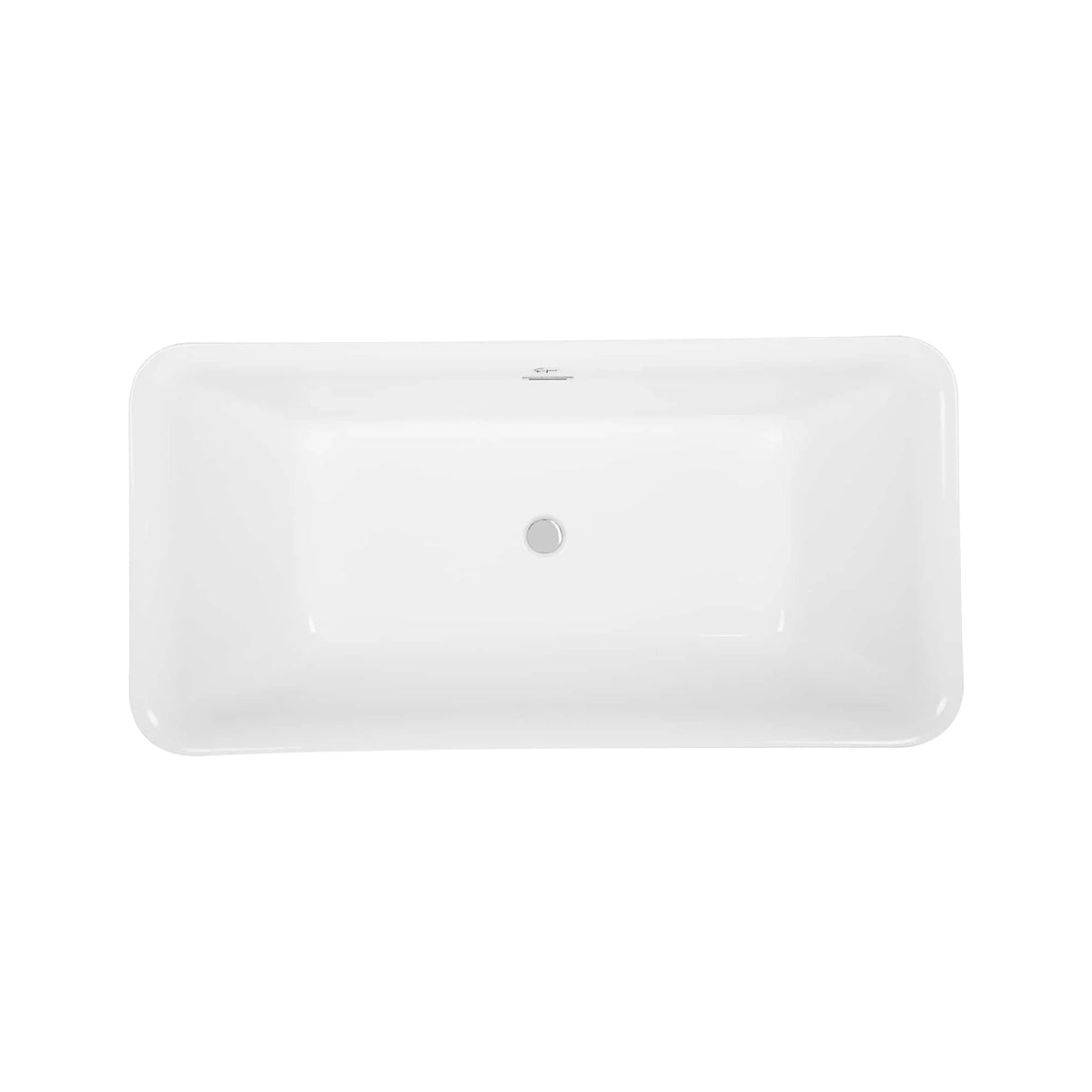 Empava 59 in. Freestanding Soaking Bathtub | EMPV-59FT1511-Feestanding bathtub-Empava-Nordica Sauna
