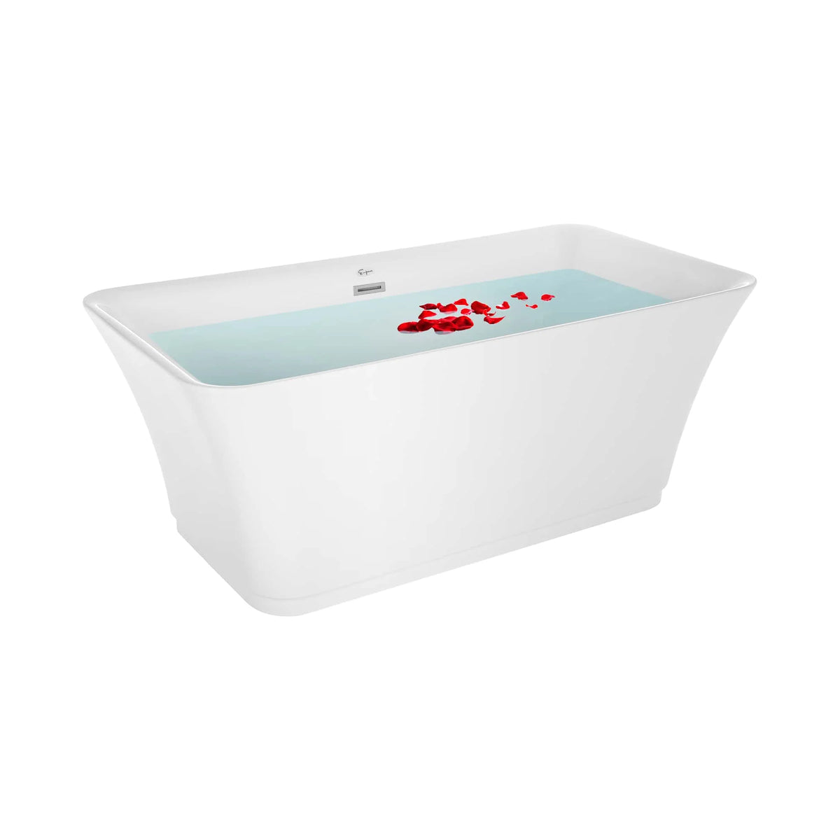 Empava 59 in. Freestanding Soaking Bathtub | EMPV-59FT1511-Feestanding bathtub-Empava-Nordica Sauna