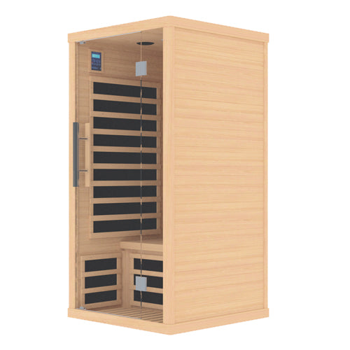 FINSAUNA Fiera IR 100 1-Person Carbon Indoor Infrared Sauna