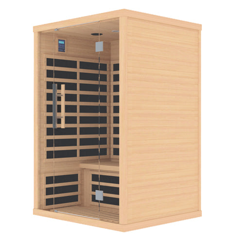 FINSAUNA Fiera IR 200 2-Person Carbon Indoor Infrared Sauna