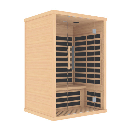 FINSAUNA Fiera IR 200 2-Person Carbon Indoor Infrared Sauna