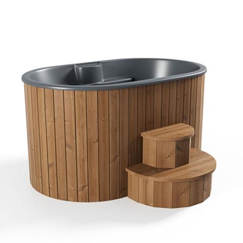 SaunaLife S2 2-Person Hot and Cold Immersion Tub