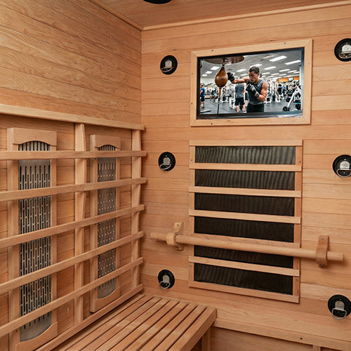 FitSauna Exercise 3-Person Infrared Sauna