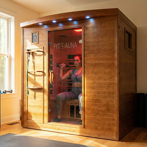 FitSauna Exercise 3-Person Infrared Sauna