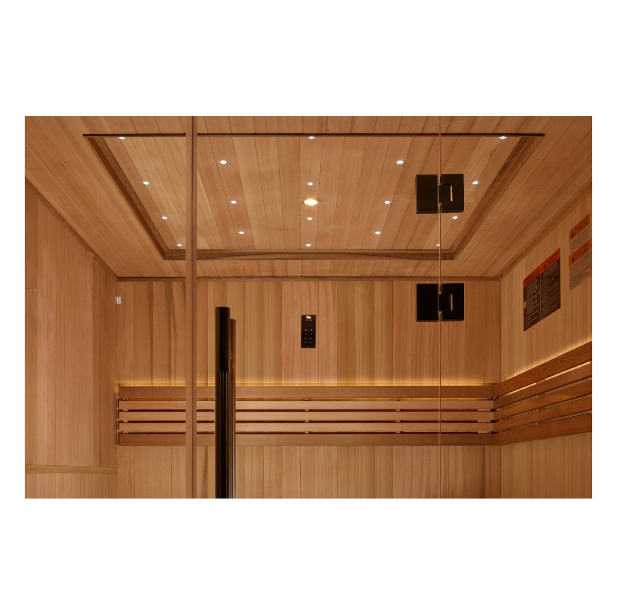Golden Designs Osla 2025 Edition 6-Person Traditional Steam Sauna | GDI-7689-02