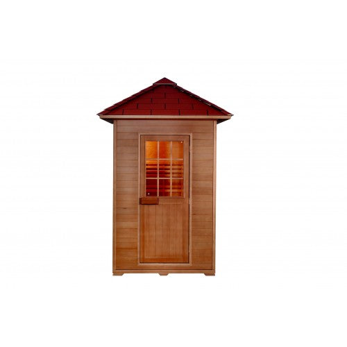 Sunray Eagle 2-Person Outdoor Traditional Sauna-Sauna-Sunray-Nordica Sauna