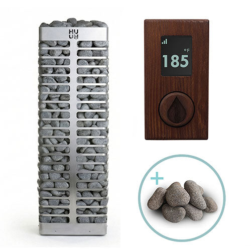 
HUUM 6 STEEL Series 6kW Sauna Heater Package