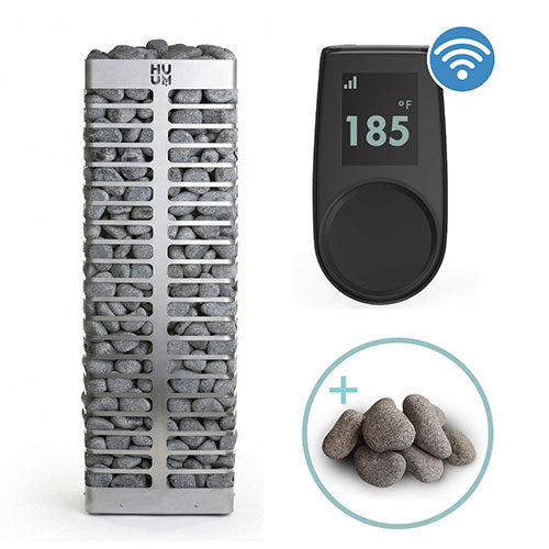 
HUUM 6 STEEL Series 6kW Sauna Heater Package