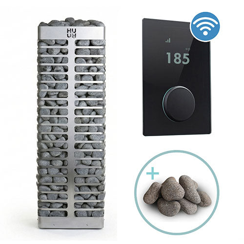 
HUUM 6 STEEL Series 6kW Sauna Heater Package