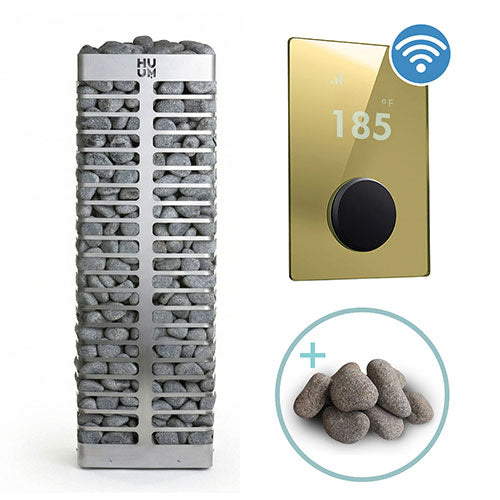 
HUUM 6 STEEL Series 6kW Sauna Heater Package
