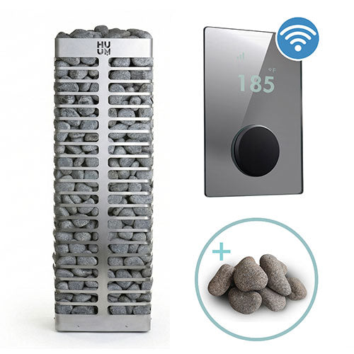 
HUUM 6 STEEL Series 6kW Sauna Heater Package