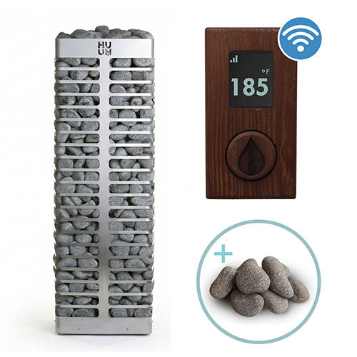 
HUUM 6 STEEL Series 6kW Sauna Heater Package