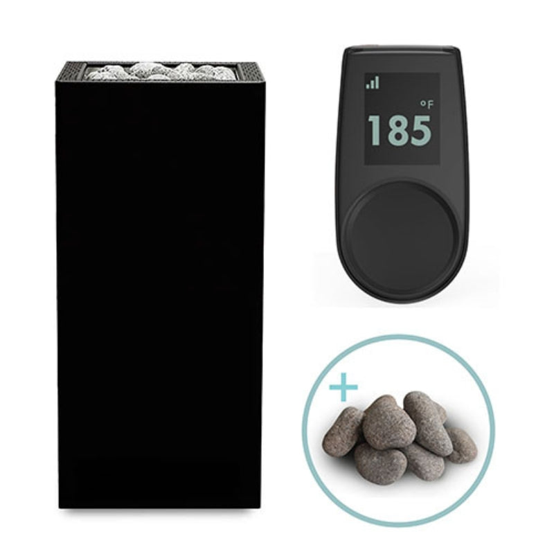 HUUM CORE Series Electric Sauna Heater Package | Black