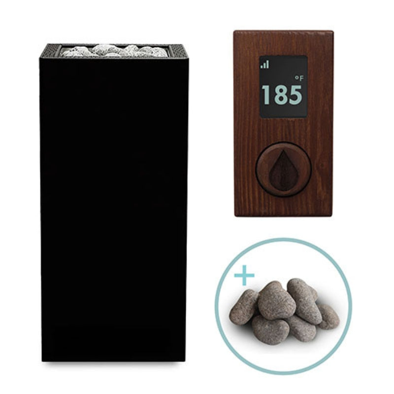 HUUM CORE Series Electric Sauna Heater Package | Black