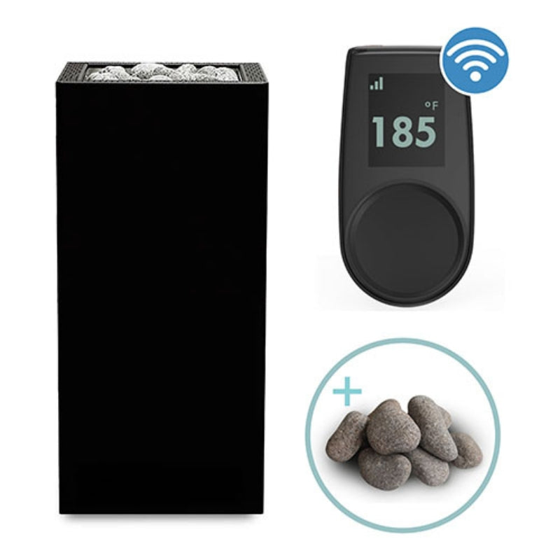 HUUM CORE Series Electric Sauna Heater Package | Black