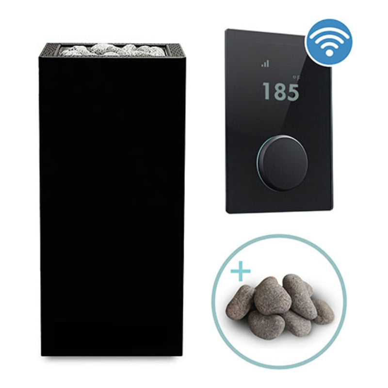 HUUM CORE Series Electric Sauna Heater Package | Black