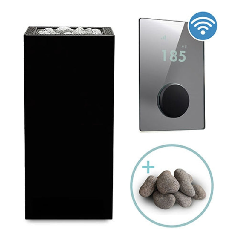 HUUM CORE Series Electric Sauna Heater Package | Black
