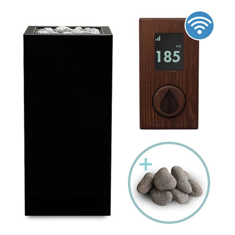 HUUM CORE Series Electric Sauna Heater Package | Black