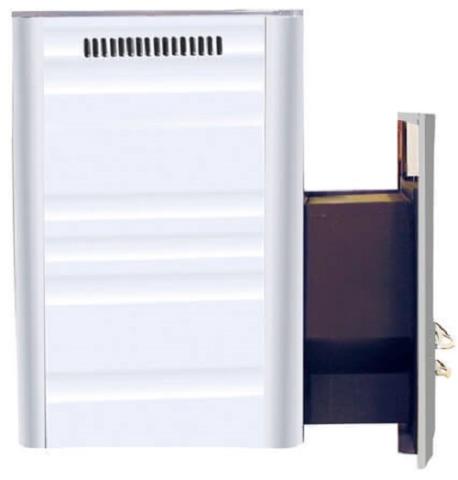 Harvia 36 Duo Wood Stove Sauna Heater Package-Sauna Heater-Harvia-Black-
