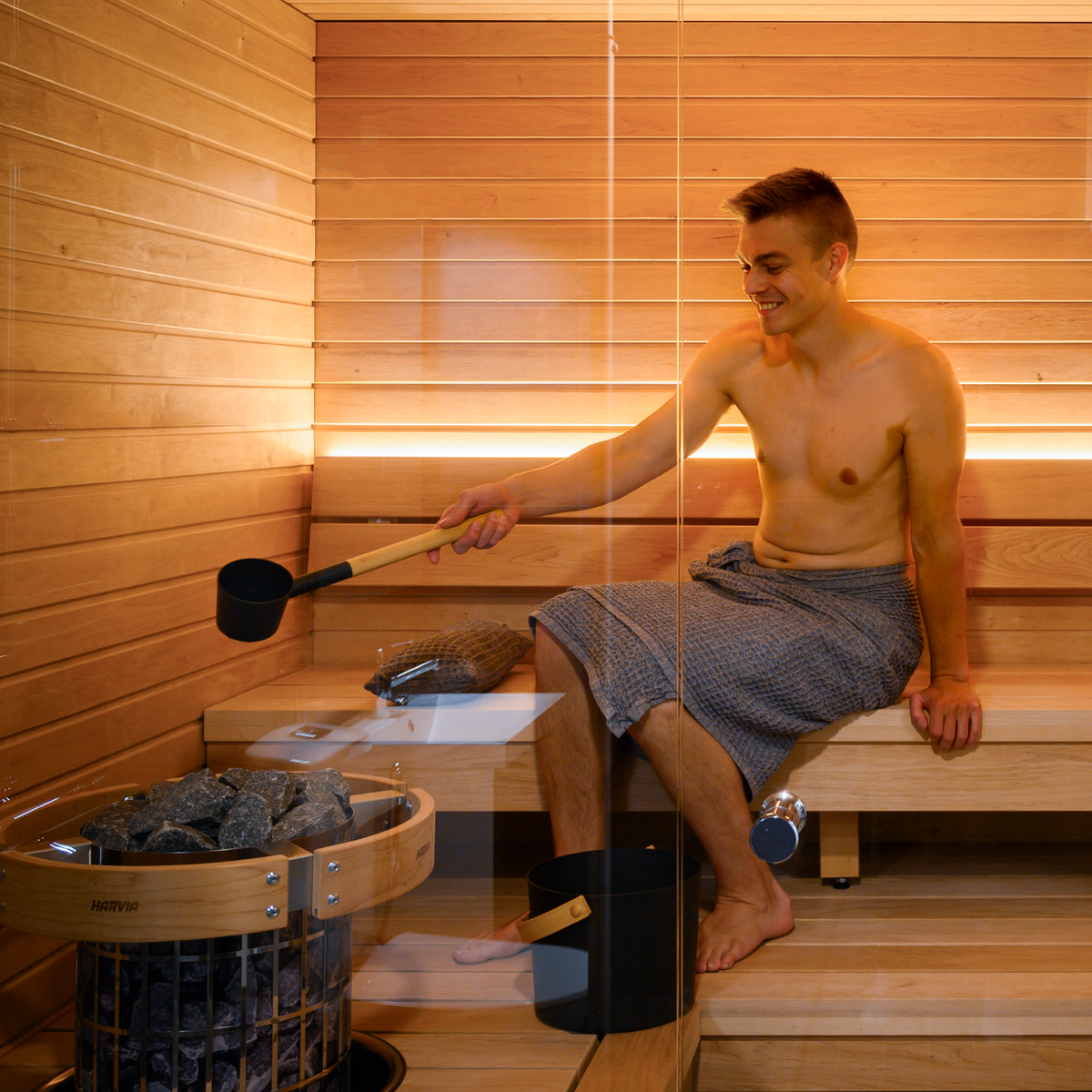 Harvia Cilindro PC110E 240V Sauna Heater-Sauna Heater-Harvia-